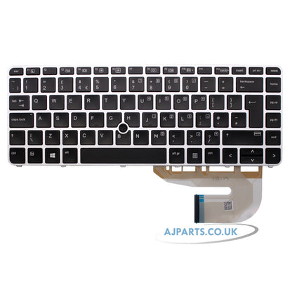HP 819877-031 Backlit UK Layout Replacement Laptop Keyboard