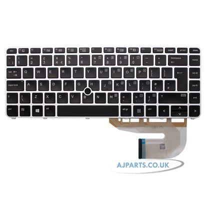 HP EliteBook 745 G4 Backlit UK Layout Replacement Laptop Keyboard