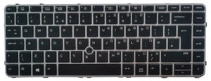 HP EliteBook 745 G4 Backlit UK Layout Replacement Laptop Keyboard