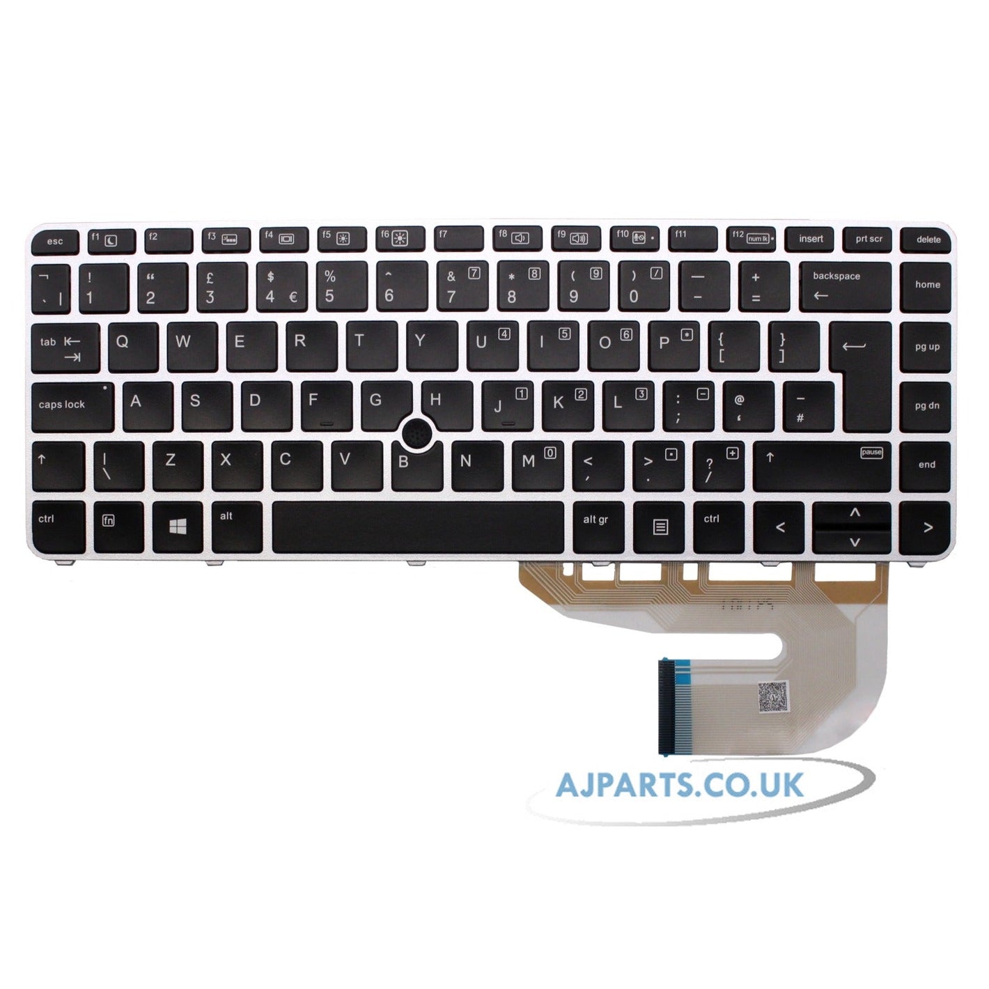 HP EliteBook 740 G3 Backlit UK Layout Replacement Laptop Keyboard