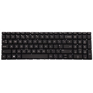 For HP 15-DA0000 Series UK Black Without Frame Replacement keyboard
