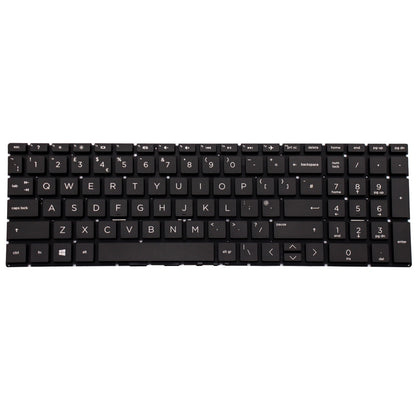 For HP 15-DA0000 Series UK Black Without Frame Replacement keyboard