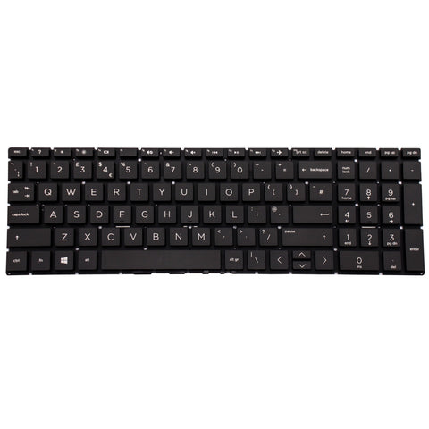 For HP 15-DA0000 Series UK Black Without Frame Replacement keyboard