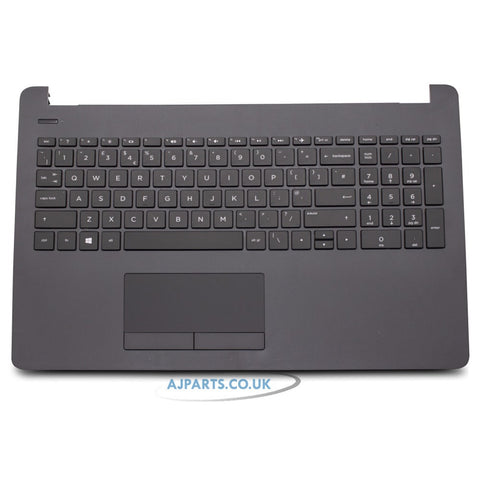 For HP 250 G6 UK Dark Grey Compatible Palmrest With Touchpad
