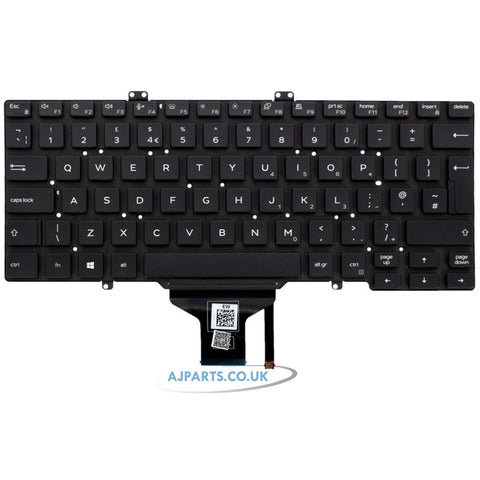 Dell Latitude 0V5H1J V5H1J UK English Backlit Laptop Replacement Keyboard