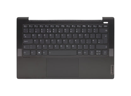 Lenovo IdeaPad 5-14IIL05 Backlit UK Layout Replacement Laptop Palmrest with Keyboard, Touchpad & Frame