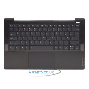 Lenovo IdeaPad 5-14IIL05 Backlit UK Layout Replacement Laptop Palmrest with Keyboard, Touchpad & Frame