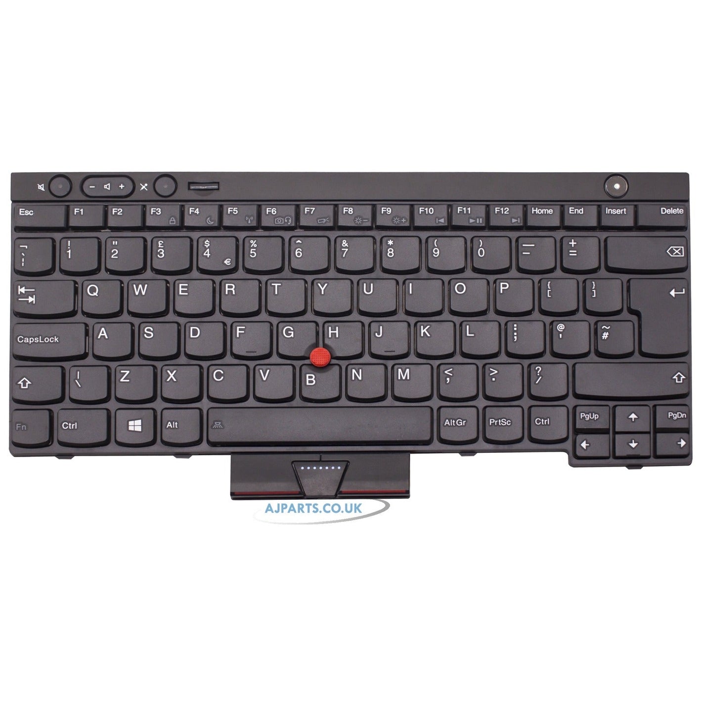 Lenovo 0C01997 Laptop Notebook UK QWERTY Replacement Keyboard With Mouse Pointer
