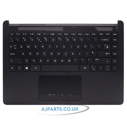 HP M23367-001 Palmrest UK Layout Replacement Laptop Keyboard & Touchpad Black