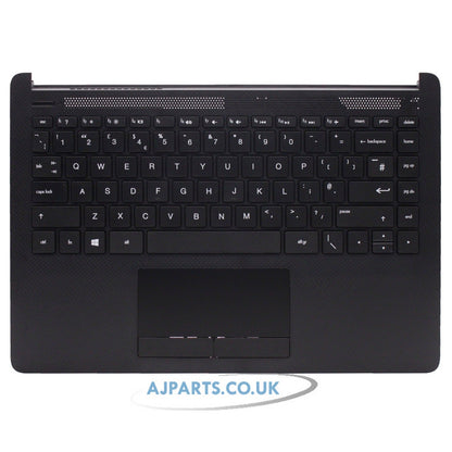 HP 14-CF1506SA Palmrest UK Layout Replacement Laptop Keyboard & Touchpad Black