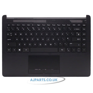HP 246 G8 Palmrest UK Layout Replacement Laptop Keyboard & Touchpad Black