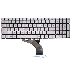 HP 15-CS000 Series UK Layout Laptop Backlit Replacement Keyboard