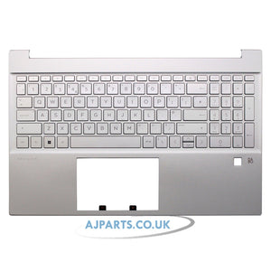 For HP Pavilion 15-EG0000NB Compatible Palmrest UK English Keyboard