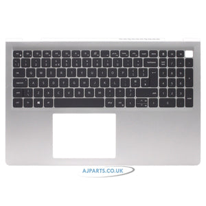 Dell Inspiron 15 3520 UK Layout Backlit Silver Replacement Keyboard