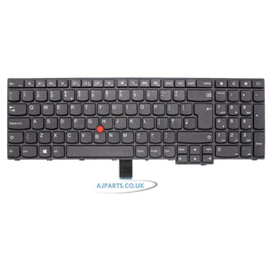 Lenovo 00HN047 UK Layout Non-Backlit Replacement Keyboard with Mouse Pointer