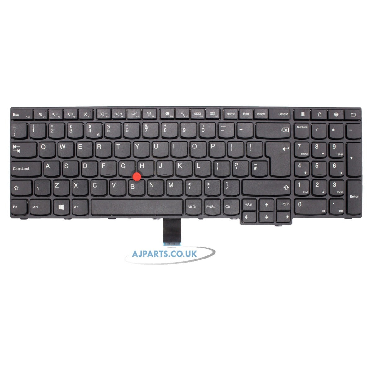 IBM Lenovo ThinkPad E550C UK Layout Non-Backlit Replacement Keyboard with Mouse Pointer