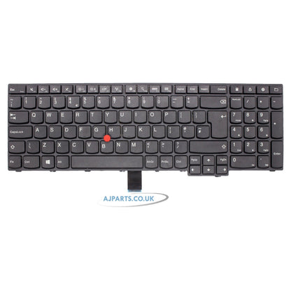 Lenovo Thinkpad E565 UK Layout Non-Backlit Replacement Keyboard with Mouse Pointer