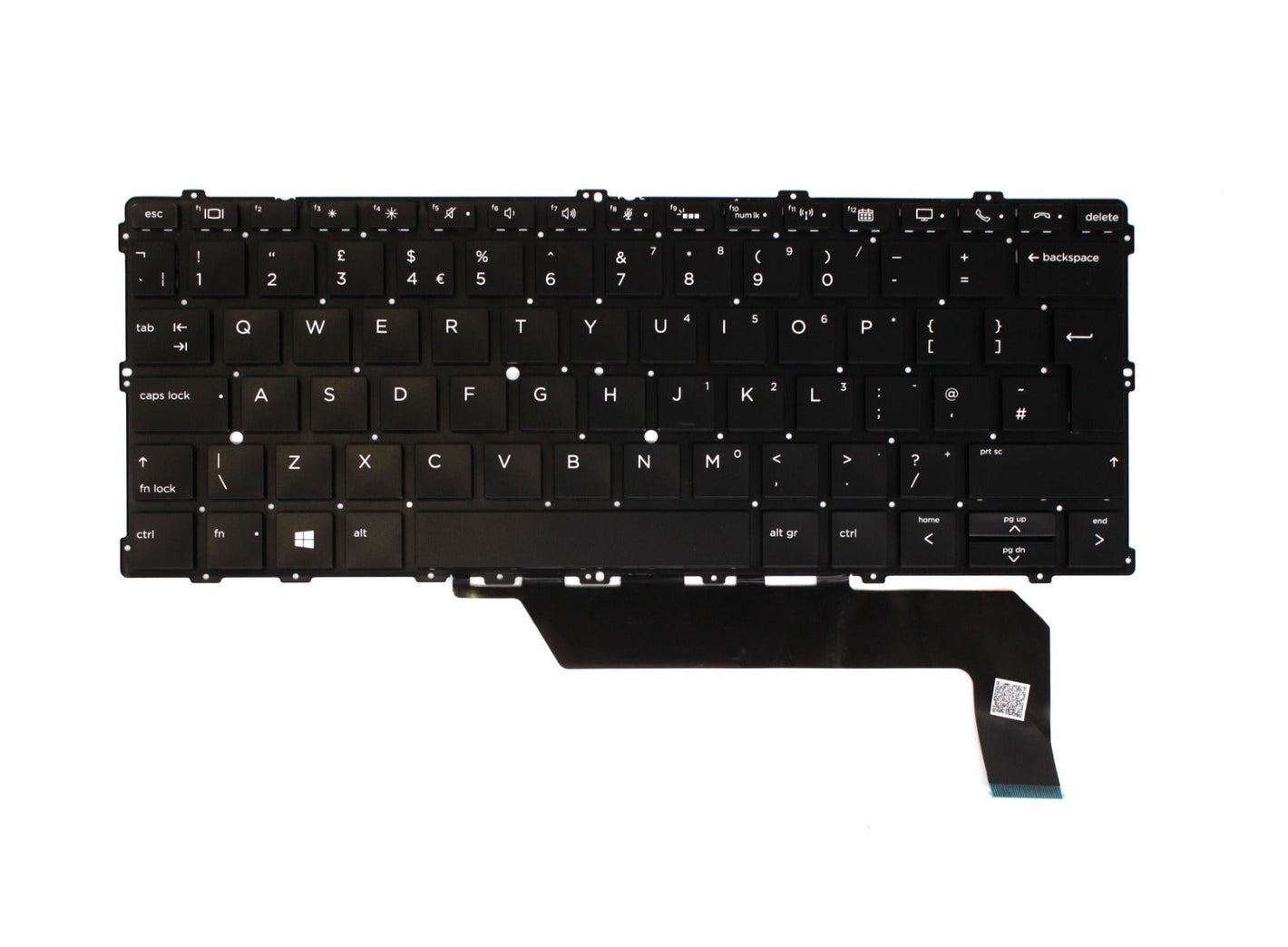 HP EliteBook X360 1030 G3 Replacement Laptop Backlit Keyboard