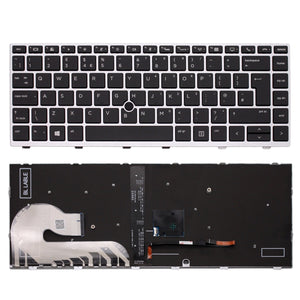 HP EliteBook 745 G5 Replacement Laptop Backlit Keyboard