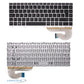 HP EliteBook 745 G5 Non-Backlit UK Layout Replacement Keyboard Silver