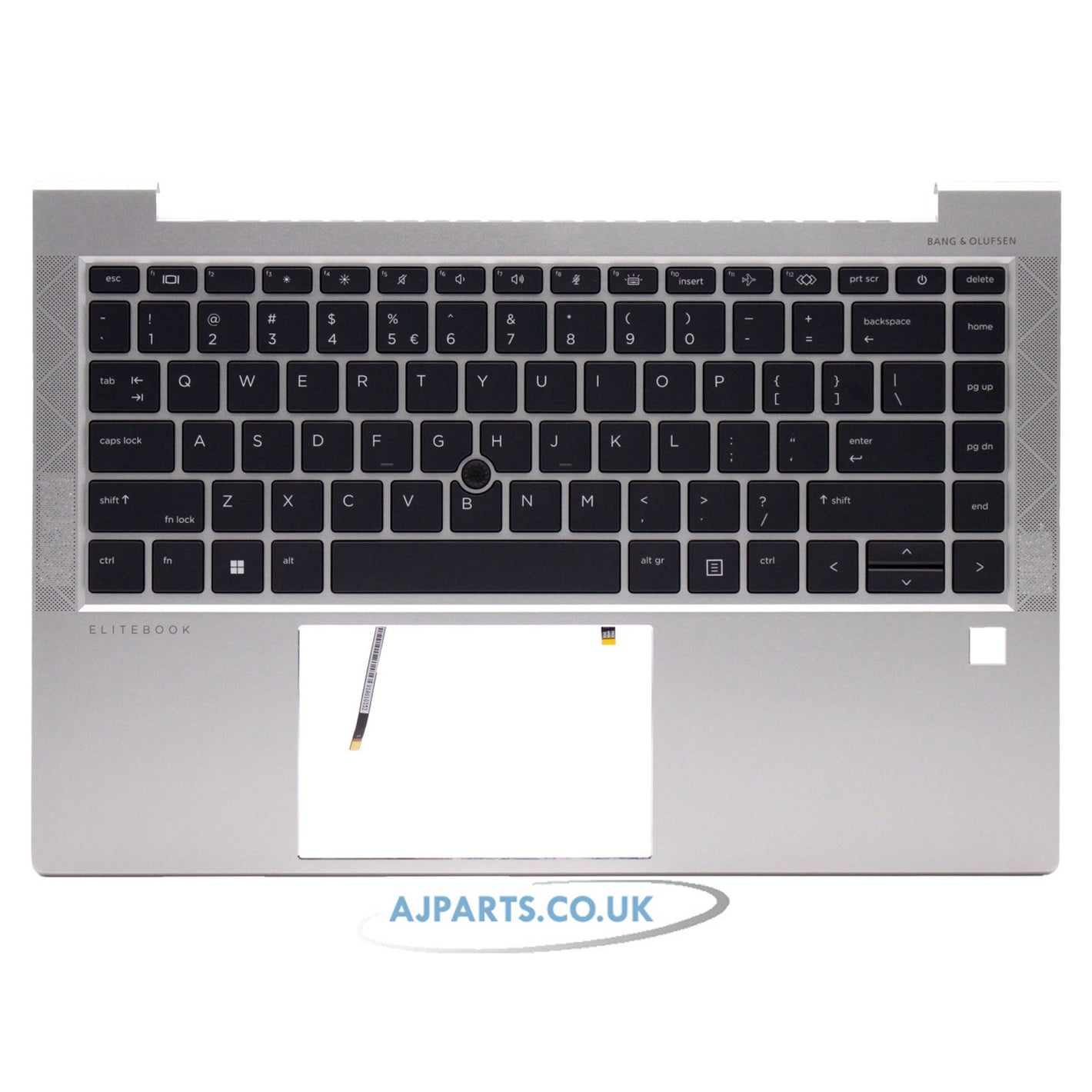 HP Elitebook 840 G7 US Layout Backlit Palmrest Cover Compatible Laptop Keyboard With TrackPoint