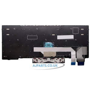 Lenovo ThinkPad X390 Yoga L13 UK Layout Non-Backlit Replacement Keyboard with Mouse Pointer