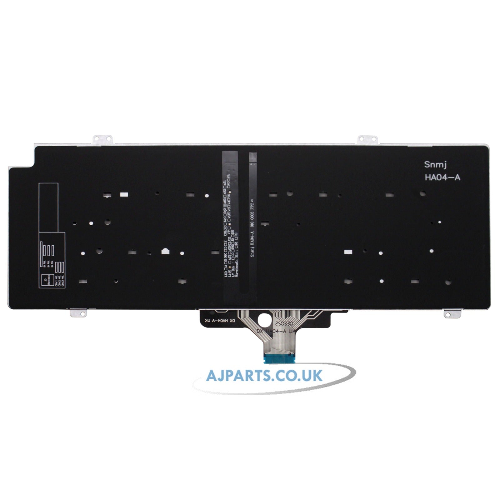 Dell Latitude 5420 UK Layout Backlit Replacement Laptop Keyboard Black
