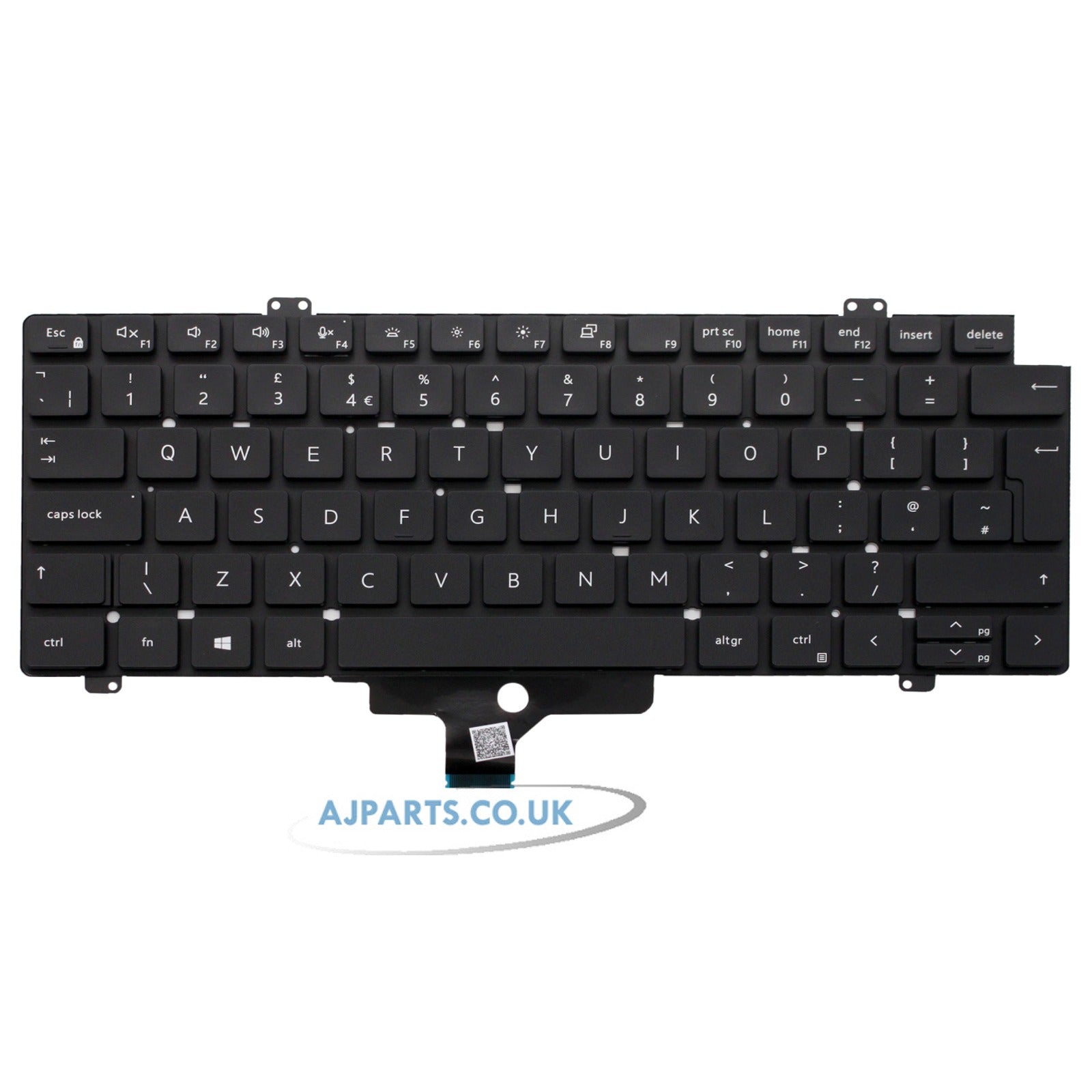 Dell Latitude 5420 UK Layout Backlit Replacement Laptop Keyboard Black