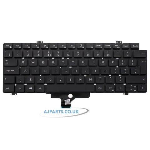 Dell Latitude 5420 UK Layout Backlit Replacement Laptop Keyboard Black