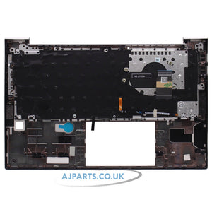 HP Elitebook 840 G8 Silver Palmrest Cover UK Layout Replacement Laptop Backlit Keyboard