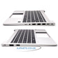 HP Probook 440 G8 Palmrest Cover UK Layout Replacement Laptop Backlit Silver Keyboard