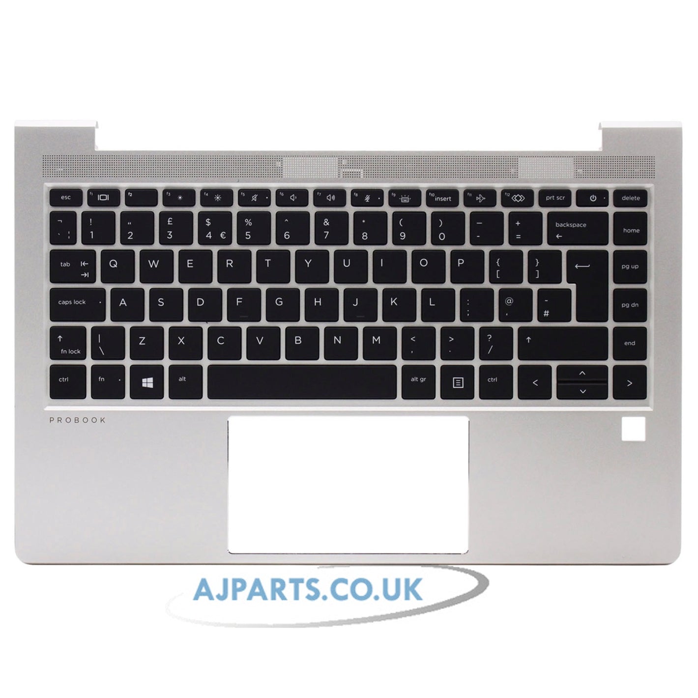 HP Probook 440 G8 Palmrest Cover UK Layout Replacement Laptop Backlit Silver Keyboard