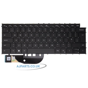 Dell XPS 15 9500 UK Layout Backlit Replacement Laptop Keyboard Black