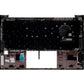 HP EliteBook 830 G7 Backlit Palmrest UK Layout Laptop Keyboard Silver Replacement Top Case