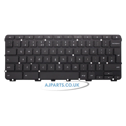 Lenovo Chromebook 100e 2nd Gen UK Layout Non-Backlit Replacement Keyboard Black