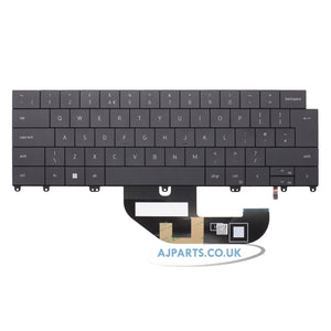 Dell XPS 13 Plus 9320 UK Layout Backlit Replacement Keyboard Black