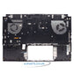 Asus Tuf F15 FX507 UK Layout Backlit Replacement Laptop Palmrest with Keyboard Black