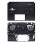 Asus Tuf F15 FX507 Backlit UK Layout Replacement Laptop Palmrest with Keyboard Black