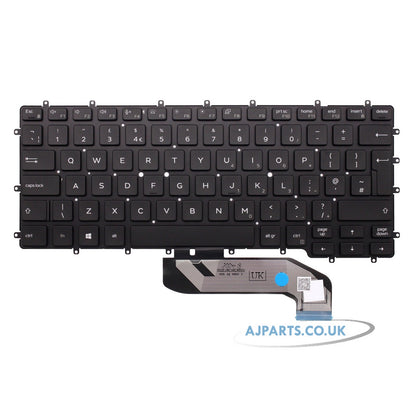Dell 0NPWJF UK Layout Compatible Keyboard with Backlit Black
