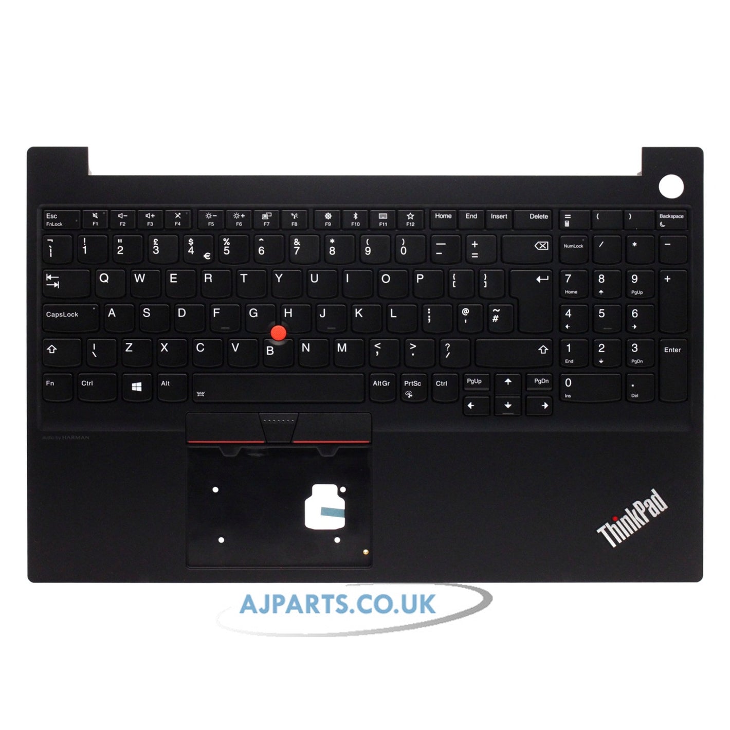 Lenovo ThinkPad E15 UK Layout Non-Backlit Laptop Replacement Keyboard with Palmrest & TrackPoint