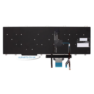 Dell Latitude 15 5500 UK Layout Backlit Laptop Replacement Keyboard with Mouse Pointer