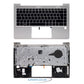 HP ProBook 440 G10 Palmrest UK Layout Laptop Replacement Backlit Keyboard Silver Dual USB-C Ports