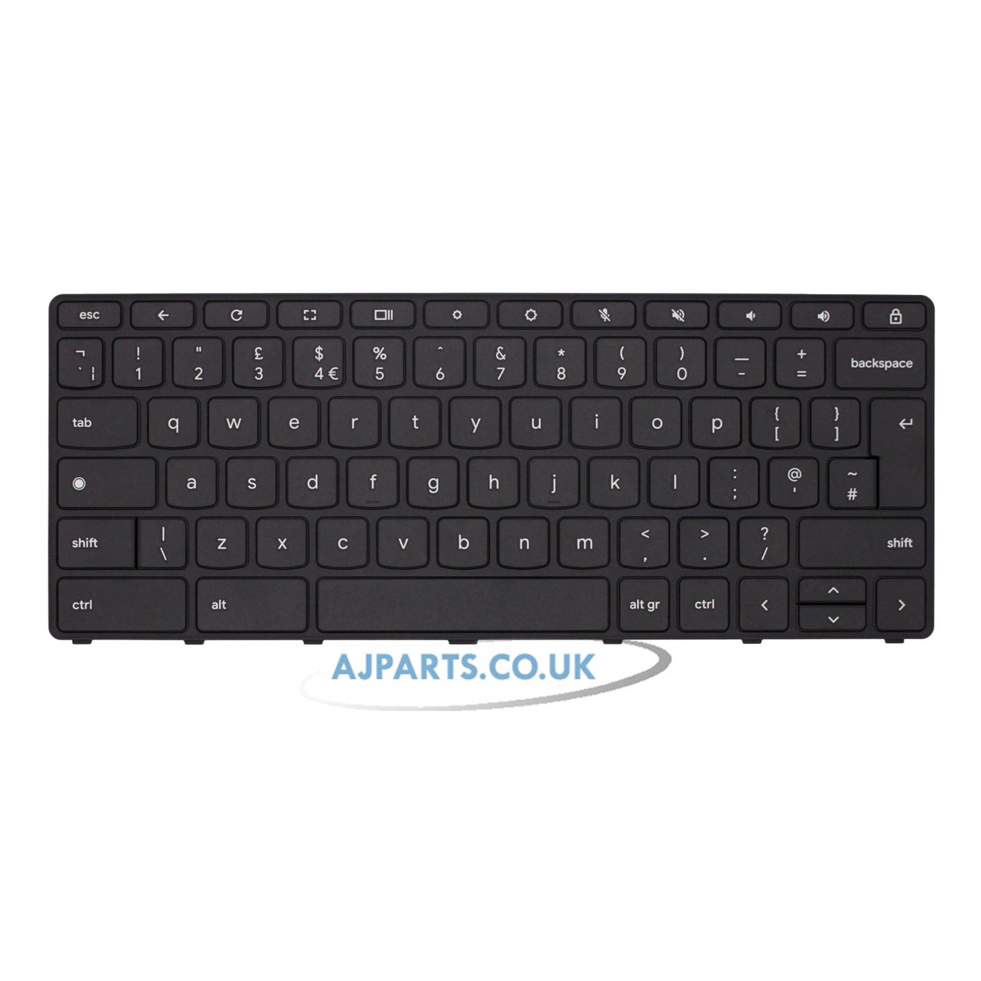 Lenovo FRU 5N21L44075 UK Layout Non-Backlit Replacement Laptop Keyboard