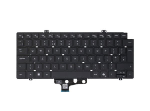 Dell NSK-EB0SC 01 UK Layout Backlit Replacement Laptop Keyboard Black