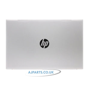 HP Pavilion 15-EH Laptop LCD Back Cover Replacement Top Lid Silver with Frame & Antenna Cable