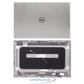 Dell 0DDM9D DDM9D Laptop LCD Back Cover Replacement Top Lid Silver with Wifi Cables