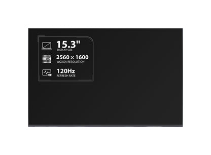 BOE NE153QDM-NY1 15.3" WQXGA 2560 x 1600 IPS Non-Touch 120Hz Replacement Laptop LCD Screen