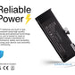 Apple A1321 / AP A1321-H-68-3S1P 3-Cell 11.1V 6900mAh/77Wh Replacement AJP Laptop Battery Black