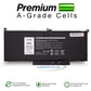 Dell Latitude F3YGT, F3YGT-S-2S2P 7.6V 8200mAh 62Wh 4-Cell Replacement AJP Laptop Battery