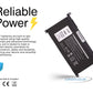 Dell WDXOR / WDXOR-S-3S1P 3-Cell 11.4V 42Wh 3700mAh Li-ion Replacement AJP Laptop Battery